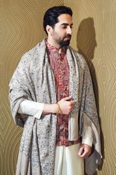 Ayushmaan Khurana in Matti Pure Pashmina Shawl