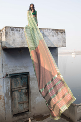 Masoom Minawala In Pashmina Metallic Saree