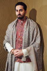 Ayushmaan Khurana in Matti Pure Pashmina Shawl