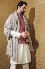Ayushmaan Khurana in Matti Pure Pashmina Shawl