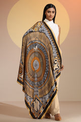 Poppy Silk Square Scarf