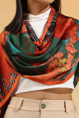 Espen Silk Square Scarf