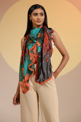Espen Silk Square Scarf