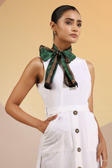 Arwa Silk Neck Scarf
